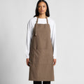 AS Colour Canvas Apron 1080 in Natural — custom DTF printed by Gravity Prints Sydney