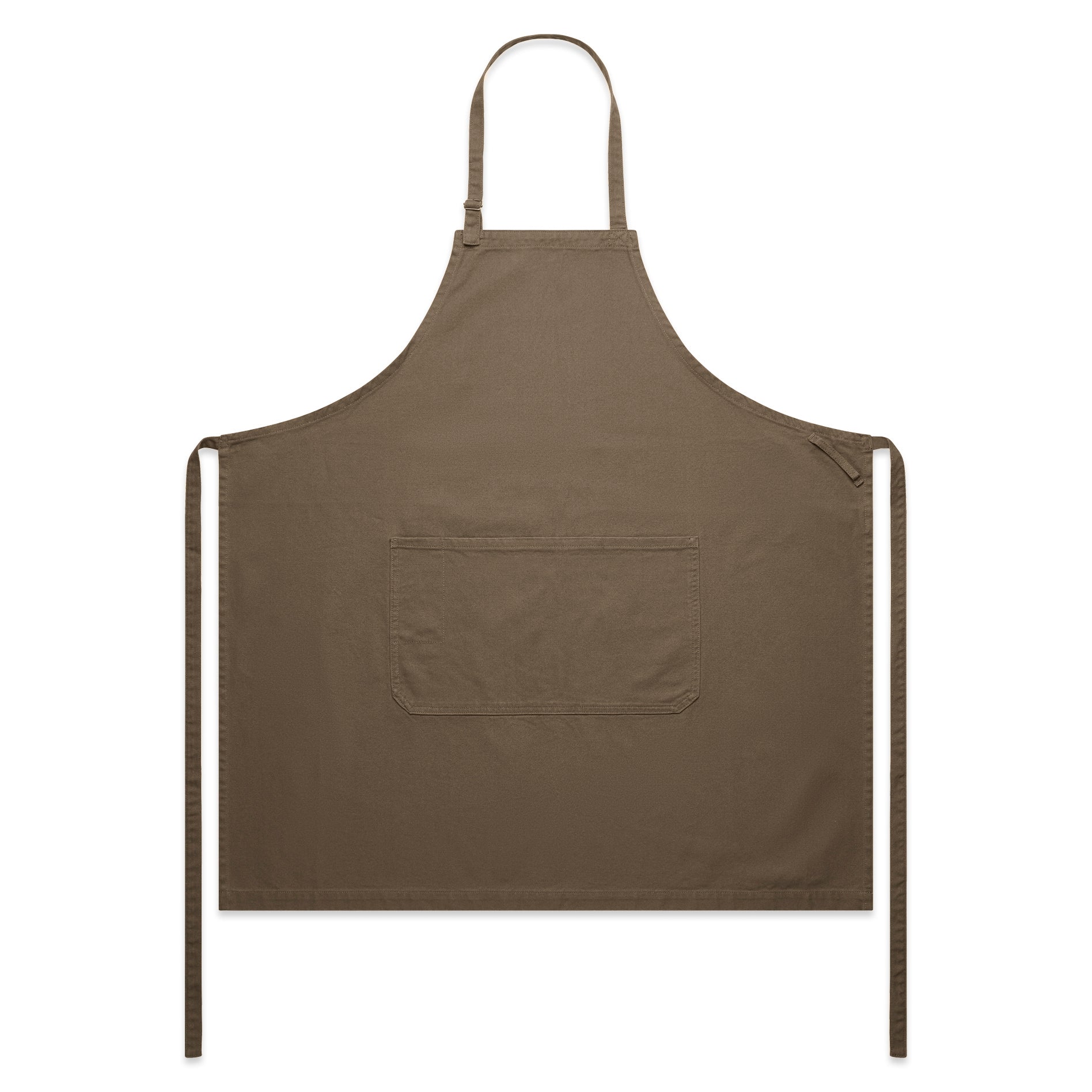 AS Colour Canvas Apron 1080 — Walnut
