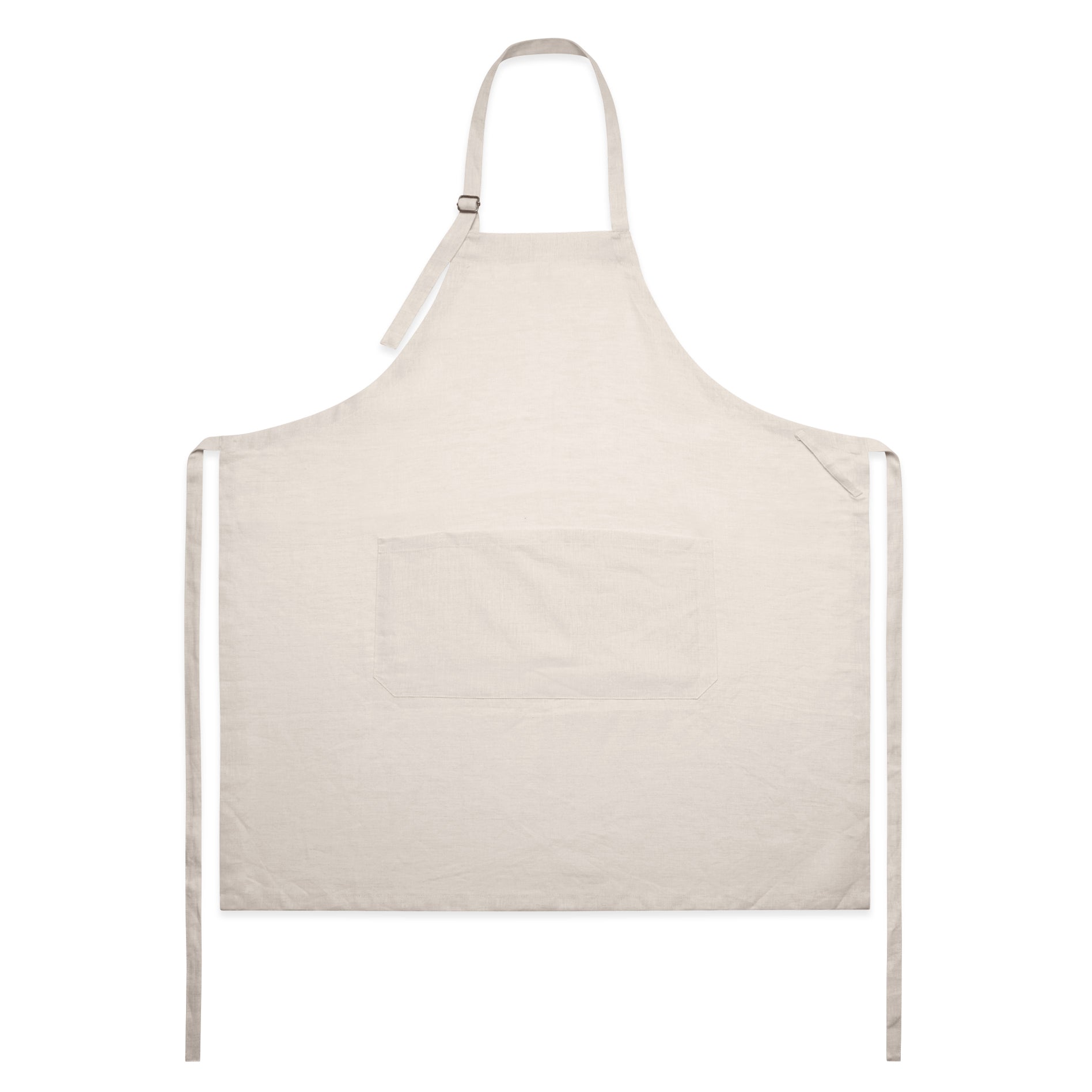 AS Colour Linen Apron 1086 in Natural — custom DTF printed by Gravity Prints Sydney