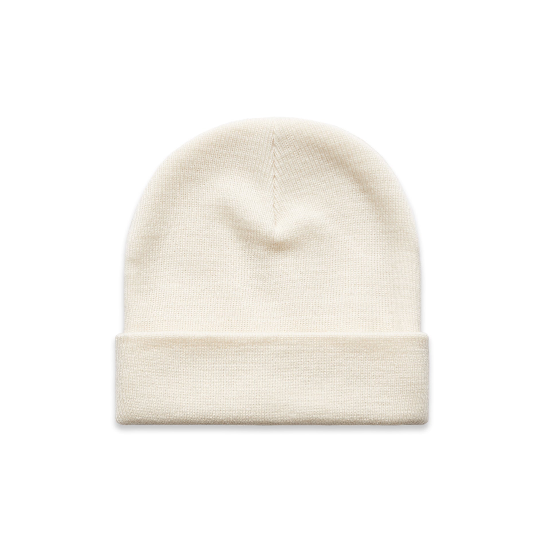 Cuff Beanie — Ecru