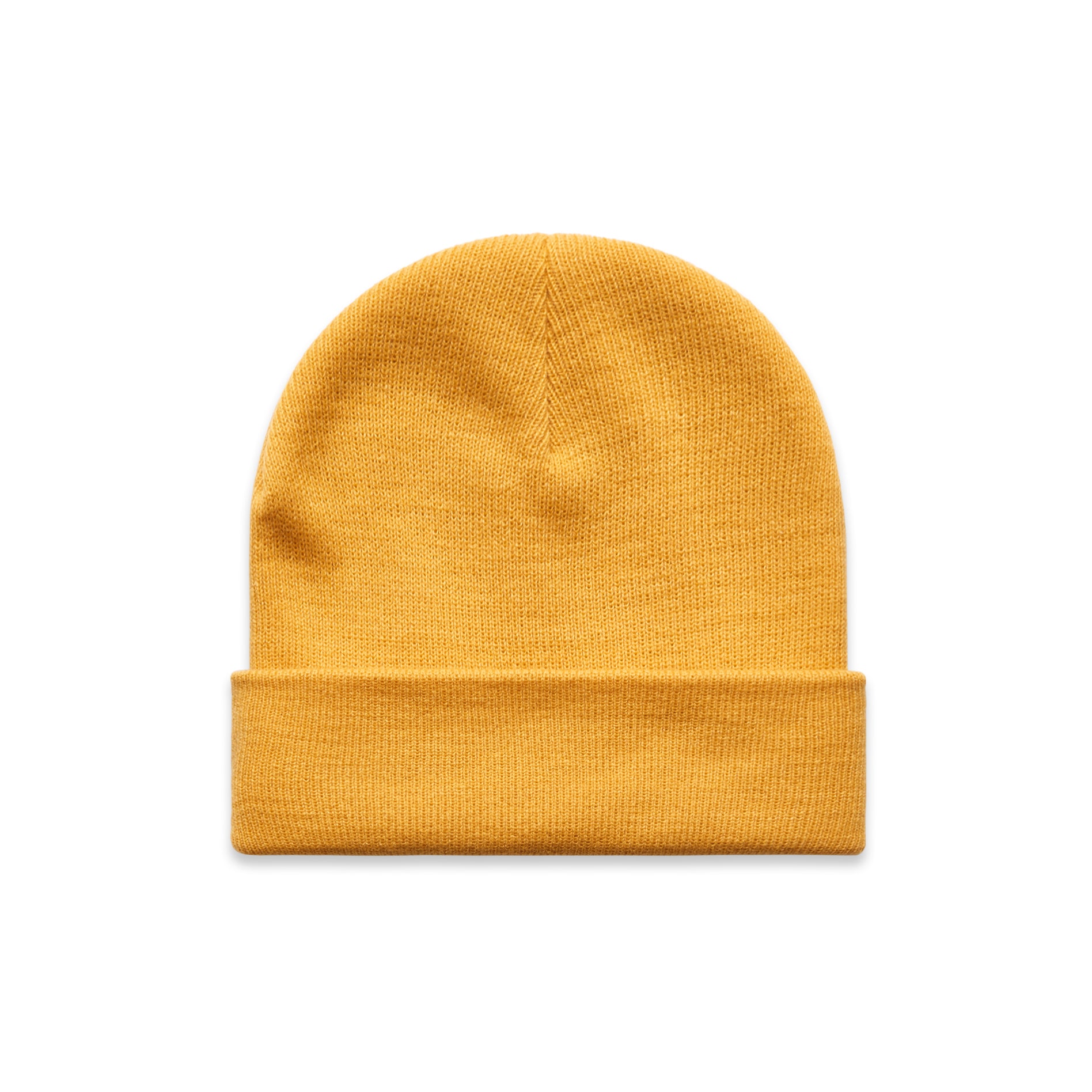Cuff Beanie — Mustard