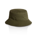 AS Colour Bucket Hat 1117 in Army — custom DTF printed by Gravity Prints Sydney