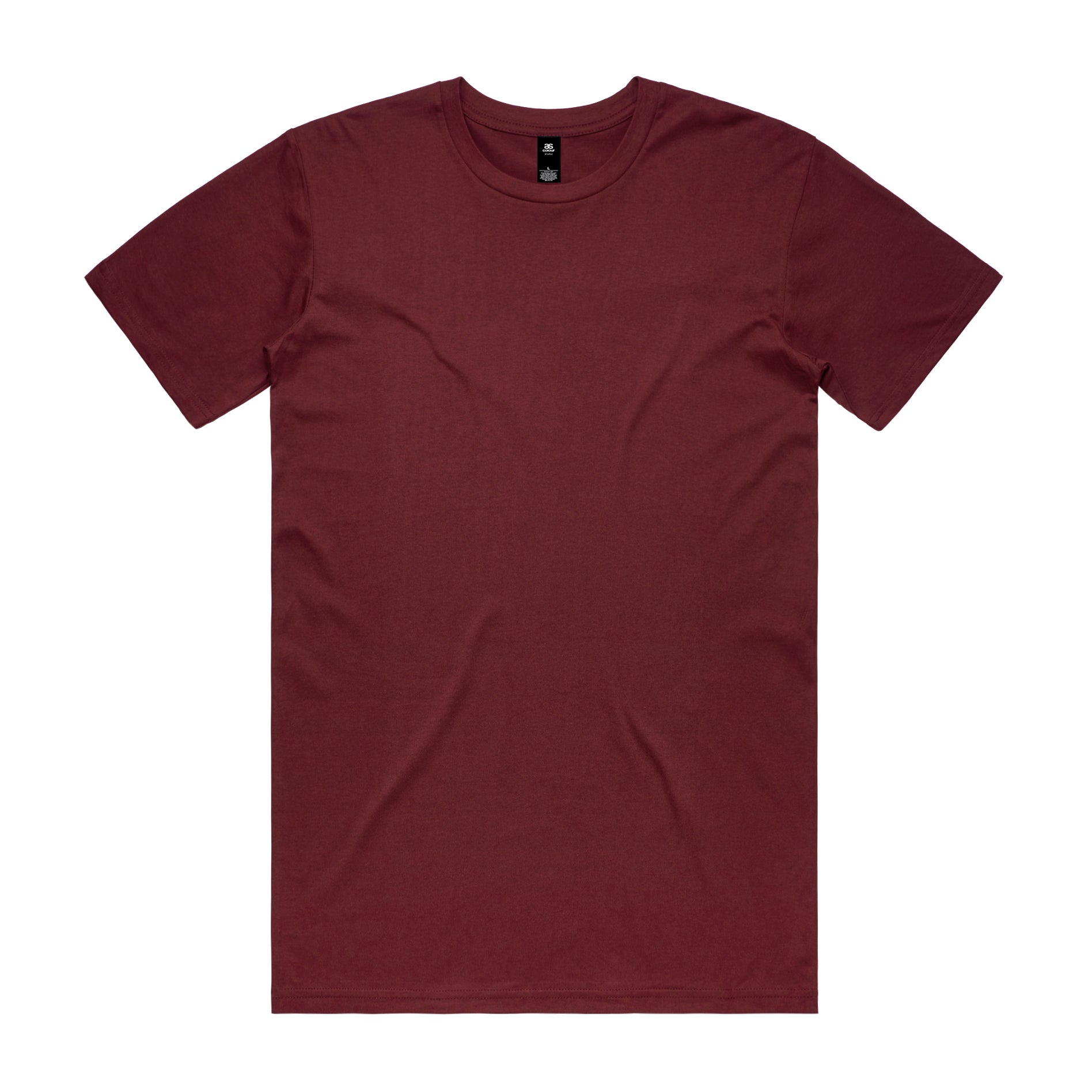 Staple Tee — Burgundy
