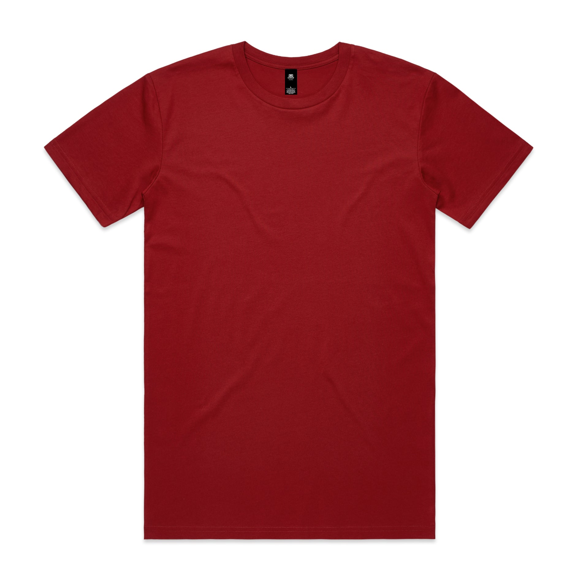 Staple Tee — Cardinal