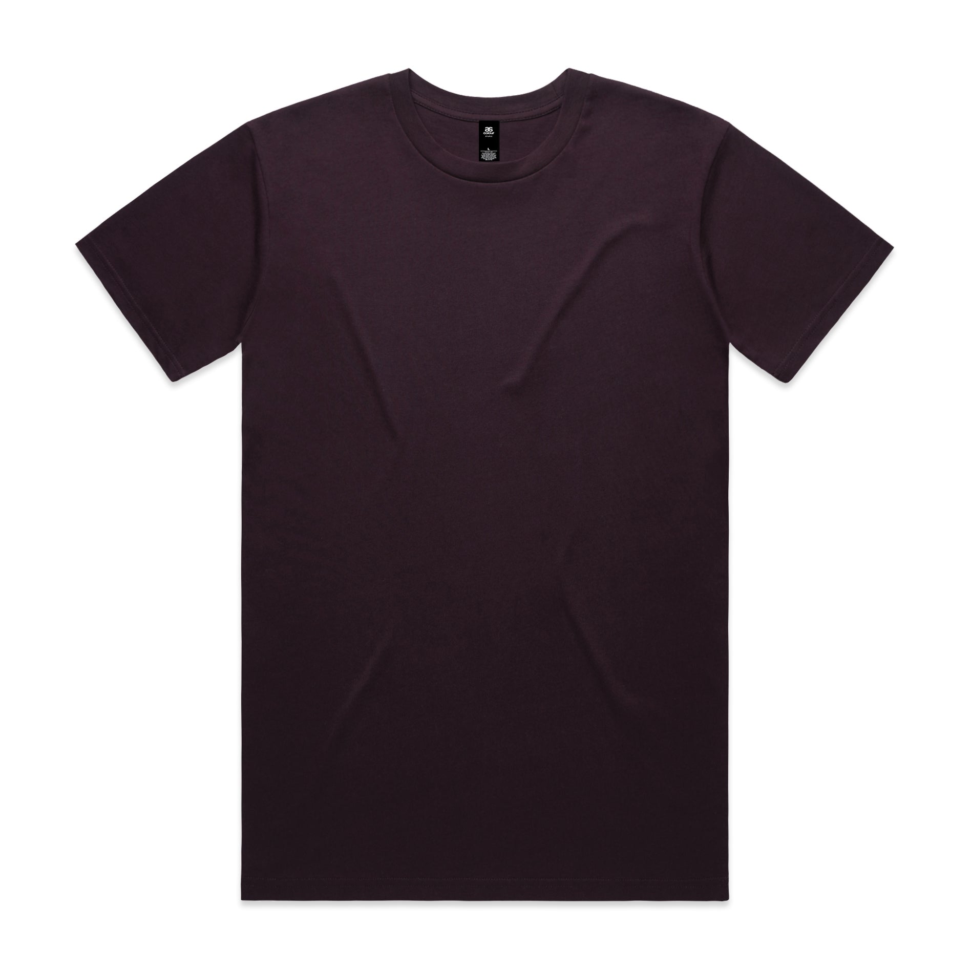 Staple Tee — Plum