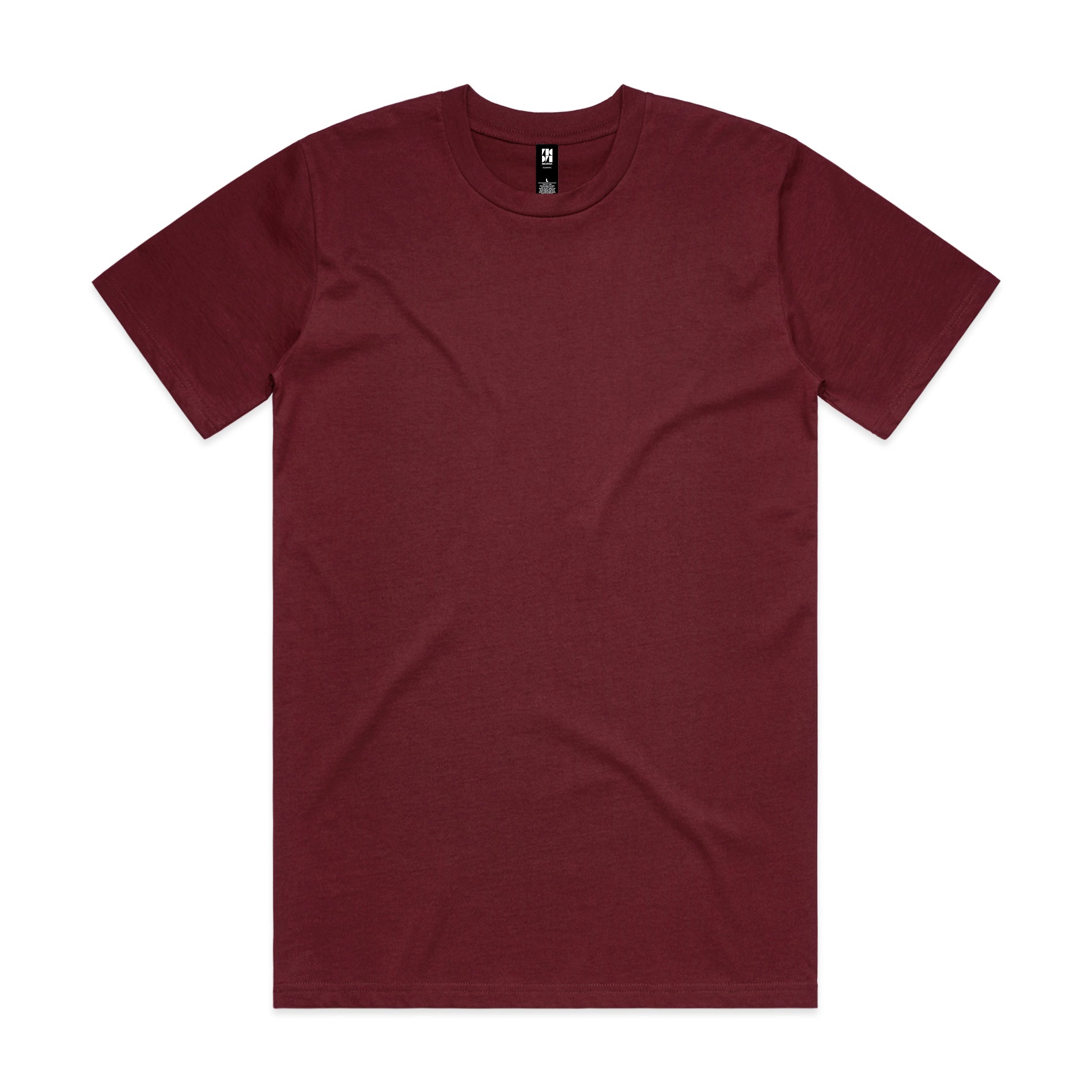 Classic Tee — Burgundy
