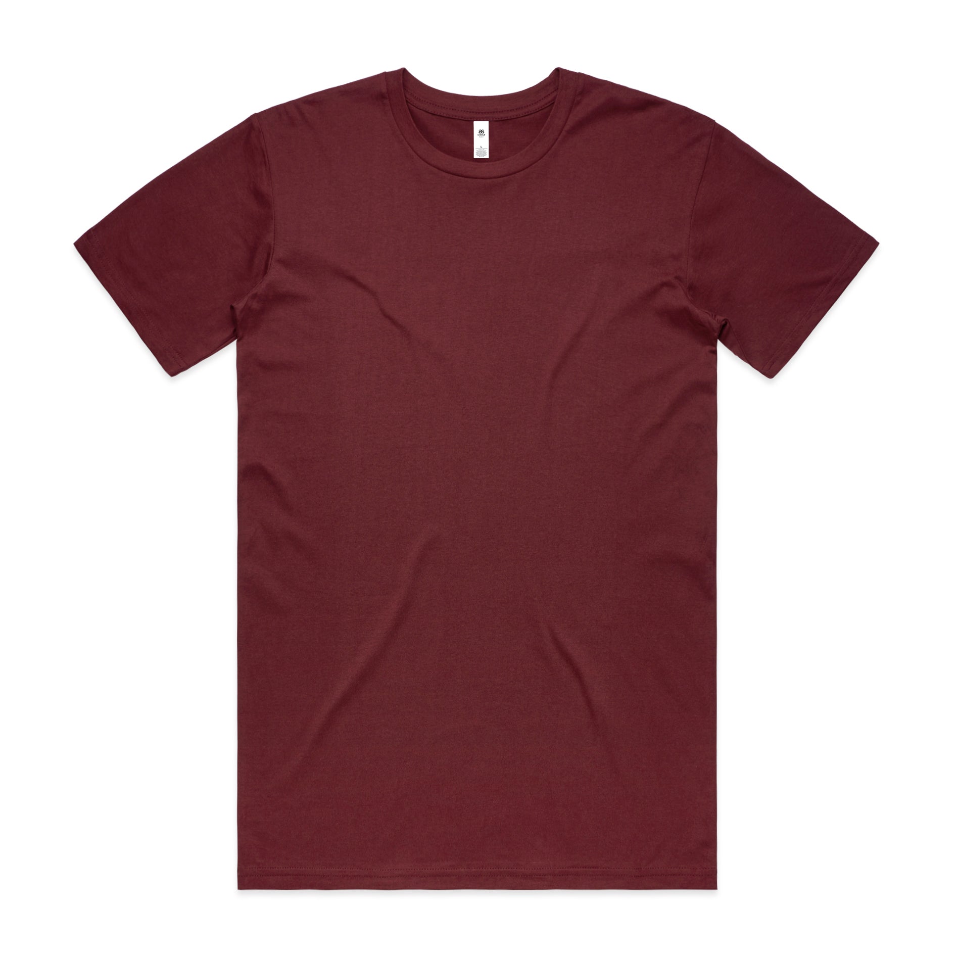 Basic Tee — Burgundy