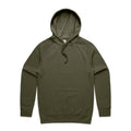 AS Colour Supply Hood 5101 in Army — custom DTF printed by Gravity Prints Sydney