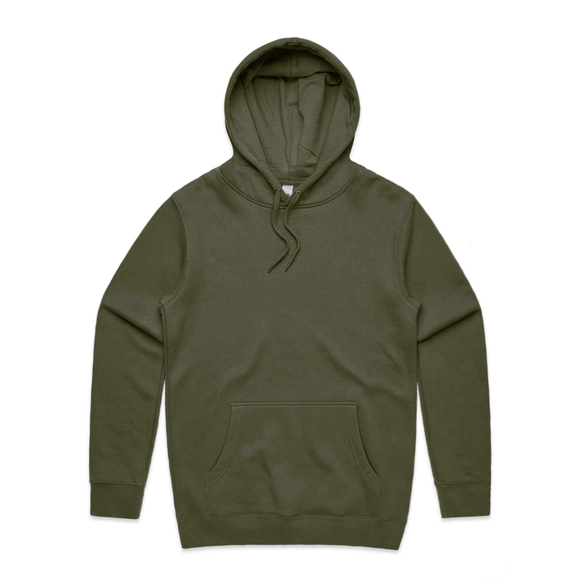 AS Colour Stencil Hood 5102 in Army — custom DTF printed by Gravity Prints Sydney