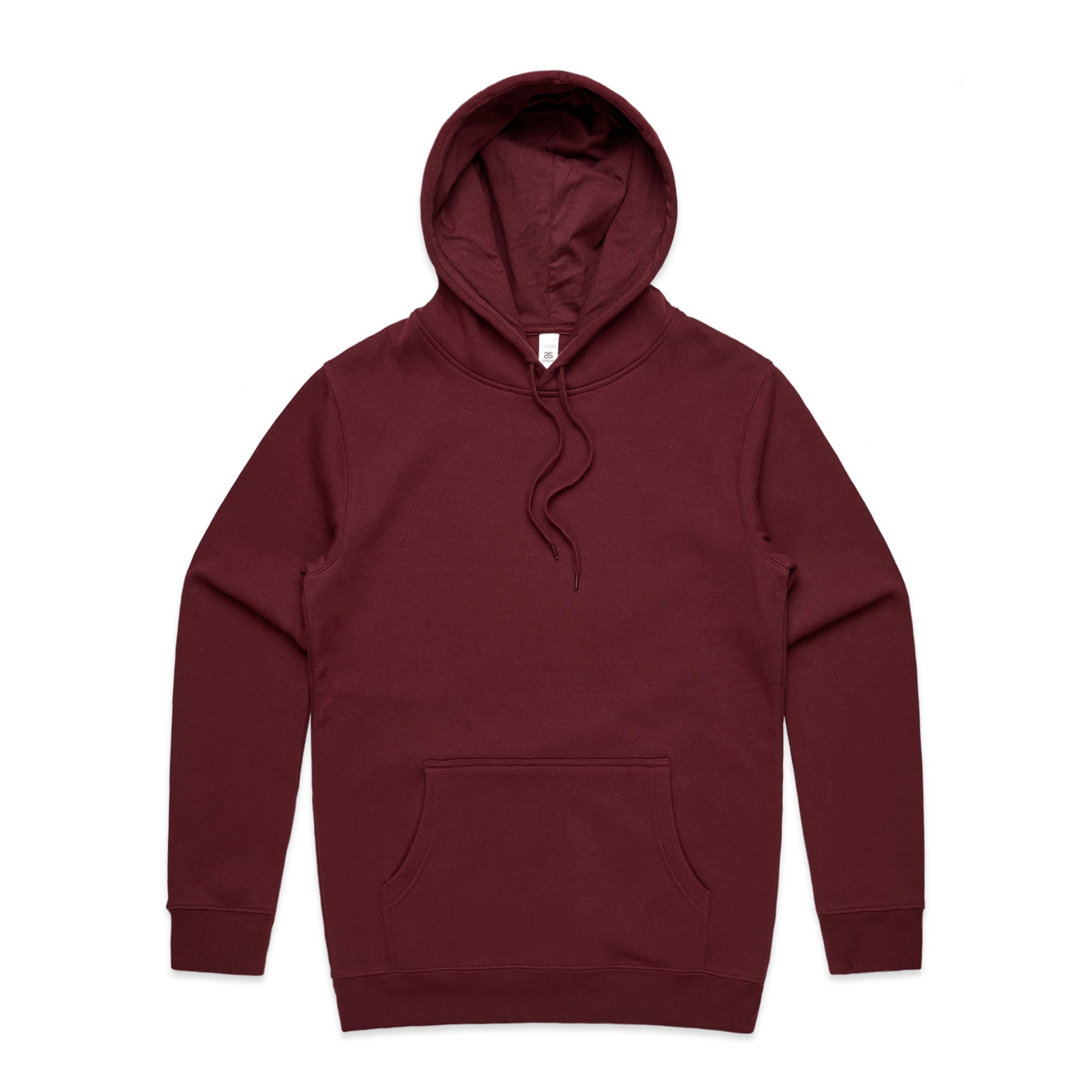 Stencil Hood — Burgundy