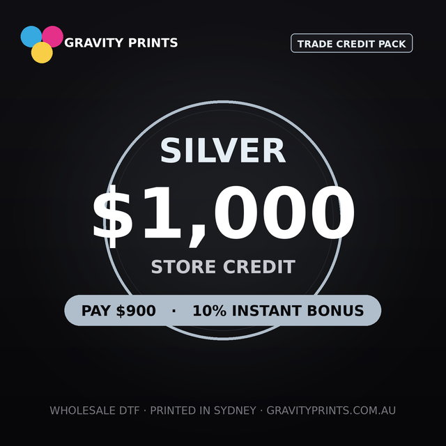 Silver Trade Credit Pack — $1,000 store credit for $900 — 10% instant bonus